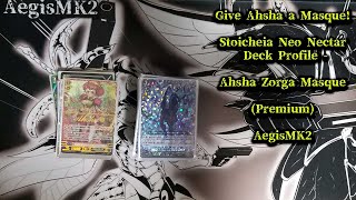 CardFight ヴァンガード Ahsha Blue Zorga Premium Deck Profile [upl. by Kwei]