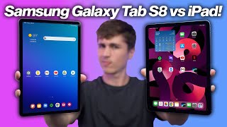 Samsung Galaxy Tab S8 An iPad Users Review [upl. by Airaet980]