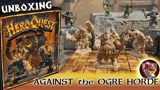 HEROQUEST Against the Ogre Horde UNBOXING Overview amp Comparison VS Classic [upl. by Stander]