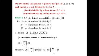 Principle of Inclusion amp Exclusion [upl. by Ita]