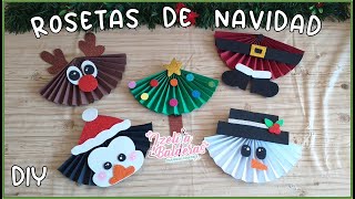 Rosetas de navidad  Adornos de Navidad [upl. by Gonick]