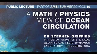 A mathphysics view of ocean circulation [upl. by Annahsit]