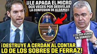 SERGIO SAYAS HUNDE a CERDÁN🔥¡AL DESTAPAR CÓMO ALDAMA LE PAGÓ MILES DE €UROS EN SOBRES🔥Y LE CENSURAN [upl. by Philo]