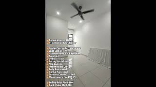 🔥Taman Kempas Utama Double Storey Terrace 24x74 Fully Renovated Furnished Unblock View GampG [upl. by Oremor79]