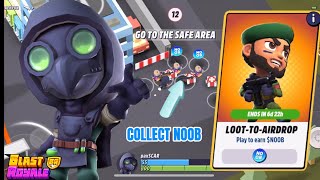 Collect NOOB Token in Game  New Mode  Blast Royale [upl. by Monique]