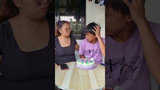 Its your birthday but shes mad at you shorts funny trending [upl. by Daffie]