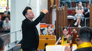 JS Bach Motet Komm Jesu komm BWV 229 Conductor View David Chin [upl. by Edras704]