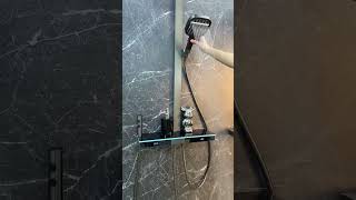 Dowler Thermostatic Shower System with 5 Water Modes and Temperature Display ScreenSS2204 [upl. by Ossie514]