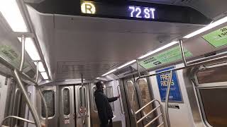 r211 R train via 2nd ave [upl. by Marko444]