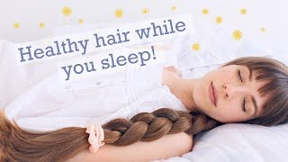 PROTECTIVE SLEEP HAIRSTYLES Haircare tips for healthy amp beautiful hair [upl. by Hynda]