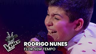 Rodrigo Nunes  quotFlor Sem Tempoquot  Provas Cegas  The Voice Kids Portugal 2024 [upl. by Daphne]