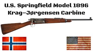 The US Krag–Jørgensen Model 1896 Carbine Shoot and review [upl. by Enirrok]