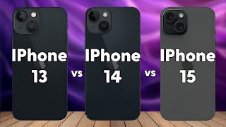 IPhone 13 vs IPhone 14 vs IPhone 15 [upl. by Yelknirb]