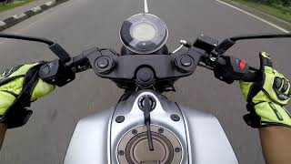 husqvarna vitpilen 250 on highways top speed acceleration review [upl. by Vigor]