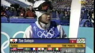 Tae Satoya 2002 Olympic Moguls Final [upl. by Borek]