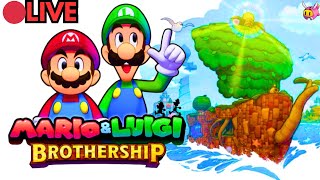 Mario and Luigi Brothership LIVE Gameplay [upl. by Annetta]