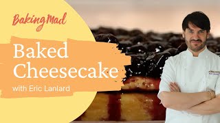 How to make a Baked Cheesecake  Baking Mad [upl. by Aehtla]