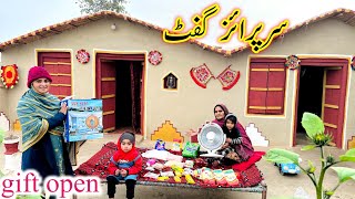 Surprise Gift Gift Opening 🛍️ Kishwar Village Vlog [upl. by Lemmuela]