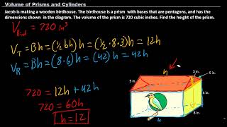 71  Volume of Prisms  NOTES [upl. by Hunley]