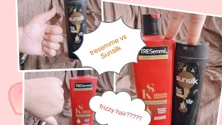 tresemme vs Sunsilk  honest review based on personal experience and some reasearch [upl. by Ahsitak330]