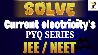 The equivalent resistance of the given circuit between neetjee Pyq class 12 current electricity [upl. by Arata45]