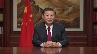 Full video Chinese President Xi Jinping delivers 2020 New Year speech [upl. by Yrrem]