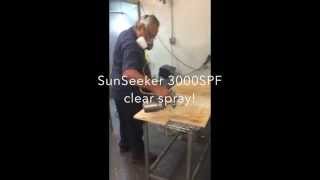 SunSeeker 3000SPF wood burn demo [upl. by Gschu]