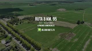 45 000 m2 Ruta 8 Km 95 Predios Comerciales en Solís [upl. by Acinomal337]