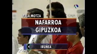 TEJADA  REKALDE vs ZEBERIO  BELDARRAIN Labrit · 1994 Pala corta [upl. by Nyrmak377]