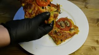 BIR BARDAK UN VE PIRASA Pratik ve Lezzetli Pırasalı Diyet Pizza 🍕 Muhteşem Lezzet 🍕 [upl. by Alyakem]