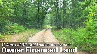 125 Acres  Only 1500 Down Owner Financed Land For Sale in Missouri  PH07 landforsale ozarks [upl. by Lozano]