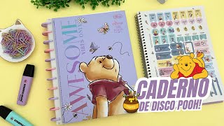 CADERNO DE DISCO SUPER FOFO URSINHO POOH TILIBRA 🍯 [upl. by Surad]