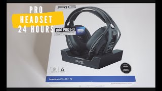 RIG 800 Pro HS  24 HOURS Pro Gaming Headset  Unboxing Review [upl. by Ivek496]