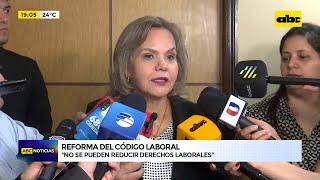 Reforma del código laboral quotno se pueden reducir derechos laboralesquot sostiene Samaniego [upl. by Sabrina]