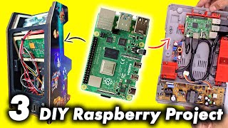 3 INCREDIBLE DIY Raspberry Pi Project Retrogaming [upl. by Waldo]