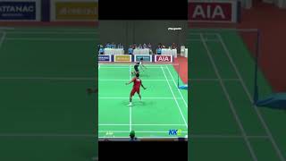 Leong jun hao impressive rally 🔥 badminton leongjunhao [upl. by Strickland664]