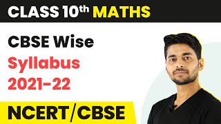 CBSE Term Wise Syllabus  Class 10 Maths Syllabus  CBSE 202425 [upl. by Graig]