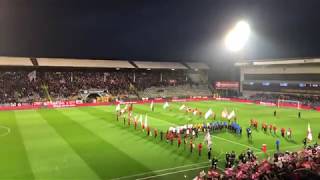 02042019 Sfeer RAFC fans vs Racing Genk [upl. by Githens]