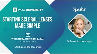 Starting Scleral Lenses Made Simple [upl. by Adle]