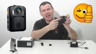 Review of BOBLOV 1296P Body Worn Camera  Novatek 96650 [upl. by Katalin]