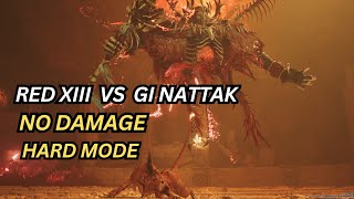 FFVII Rebirth Red XIII Solo Vs Gi Nattak No Damage Hard Mode [upl. by Margherita]