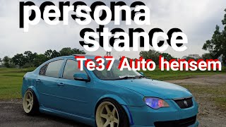 Proton persona stanceclean setup Miami blue protonpersonastance lowerdte3718inch modifiedcar [upl. by Eemaj]