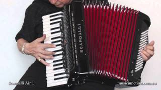 Scandalli Air 1 accordion demonstration [upl. by Aihsad]