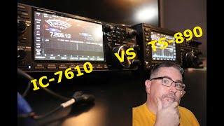 TS890 VS IC7610 First Impressions [upl. by Yarased495]