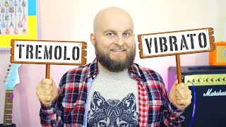 Tremolo VS Vibrato  What Is The Difference Explanation Comparison and Demonstration [upl. by Nirred398]