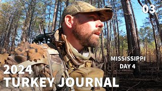 2024 Mississippi PUBLIC land TURKEY HUNTING STRIKING STALE GOBBLERS  Wild Turkey Journal EP3 [upl. by Mcquillin884]