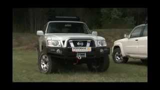 Nissan Patrol GR Y61 2005 test drive offroad in Russia [upl. by Rue768]