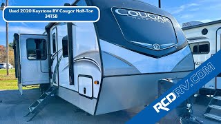 Used 2020 Keystone RV Cougar HalfTon 34TSB  Delaware [upl. by Aicilef26]