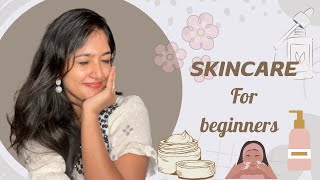 SKINCARE FOR BEGINNERS 💆🏼‍♀️ fyp trend skincare begginers routines [upl. by Irakuy370]