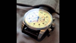 classic vibe doctor watch pulsometer manual winding chronograph 40mm sapphire glass [upl. by Adriene]